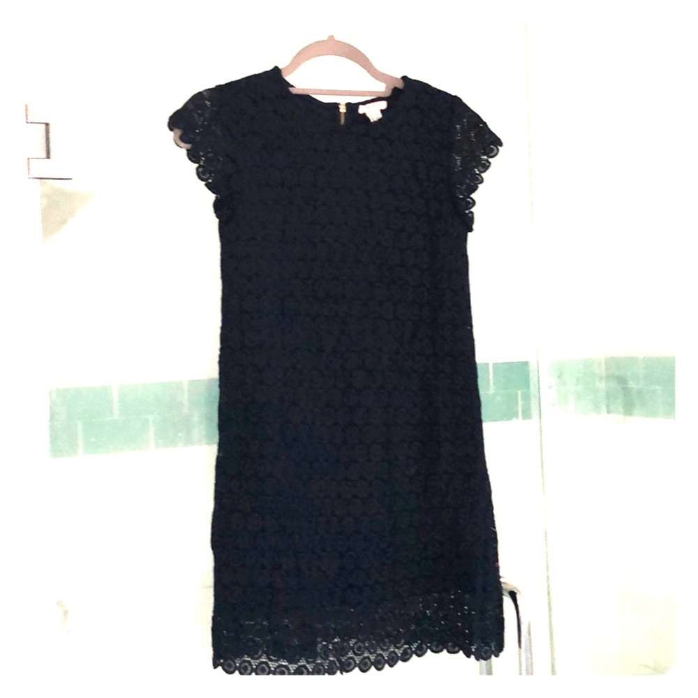 Girls 11/12 Forever 21 Navy blue lace dress